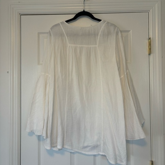 L*Space Boardwalk Tunic Coverup White - Picture 8 of 9